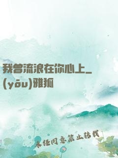 我曾流浪在你心上