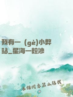 我有一個(gè)小弊站