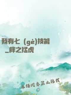 我有七個(gè)技能欄