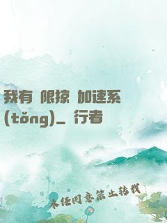 我有無限掠奪加速系統(tǒng)