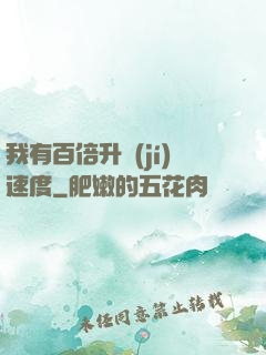 我有百倍升級(jí)速度
