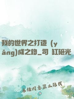 我的世界之打造養(yǎng)成之路