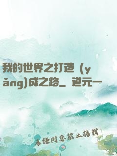 我的世界之打造養(yǎng)成之路