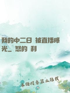 我的中二日記被直播曝光