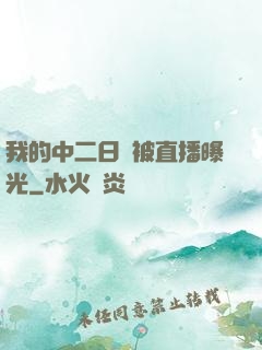 我的中二日記被直播曝光
