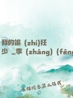 我的偏執(zhí)狂少爺