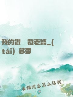 我的傲嬌總裁老婆
