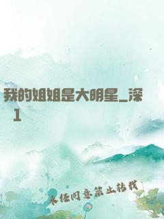 我的姐姐是大明星