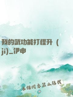 我的武功能打怪升級(jí)