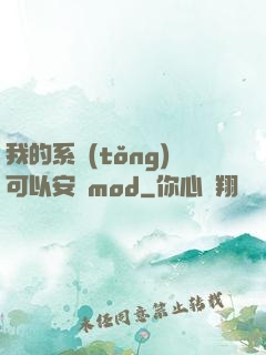 我的系統(tǒng)可以安裝mod