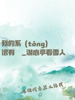 我的系統(tǒng)很有問題
