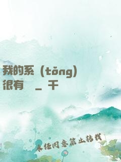 我的系統(tǒng)很有問題