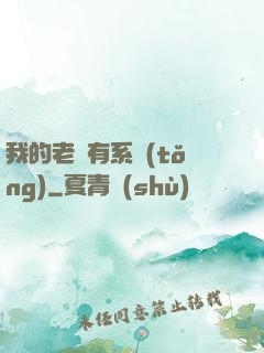 我的老師有系統(tǒng)