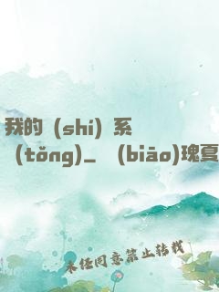 我的識(shí)寶系統(tǒng)