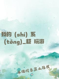 我的識(shí)寶系統(tǒng)