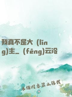 我真不是大領(lǐng)主