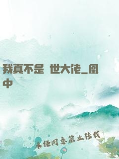 我真不是絕世大佬