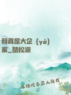 我真是大企業(yè)家