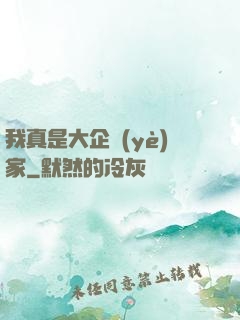 我真是大企業(yè)家