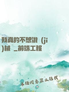 我真的不想做機(jī)械師