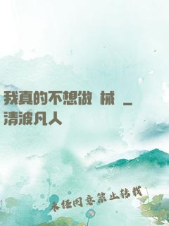 我真的不想做機械師