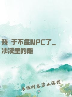 我終于不是NPC了