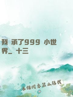 我繼承了999個小世界