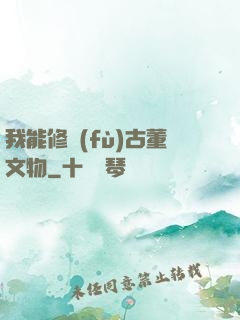 我能修復(fù)古董文物