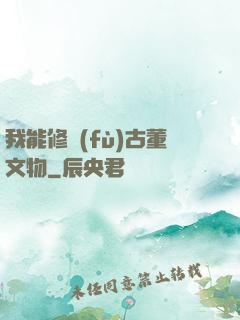 我能修復(fù)古董文物
