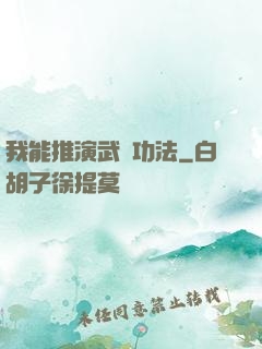 我能推演武學功法