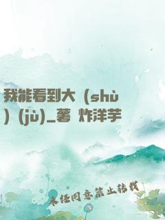 我能看到大數(shù)據(jù)