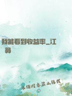 我能看到收益率