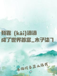 我靠開(kāi)滴滴成了世界首富