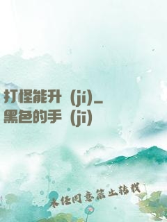 打怪能升級(jí)