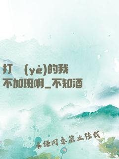 打職業(yè)的我絕不加班啊