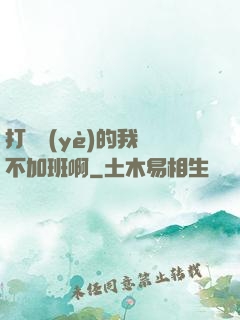 打職業(yè)的我絕不加班啊
