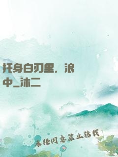 托身白刃里，浪跡紅塵中