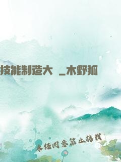 技能制造大師