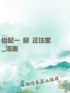 抬起一條腿對正往里懟