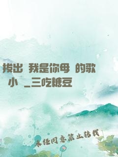 拔出來我是你母親的歌詞小說