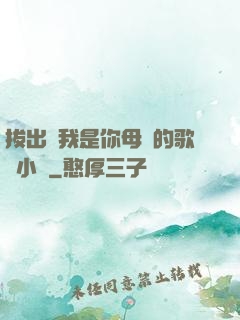 拔出來我是你母親的歌詞小說