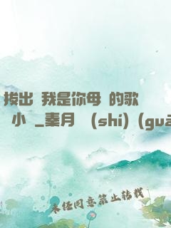 拔出來我是你母親的歌詞小說