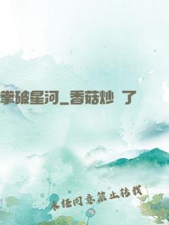 拳破星河