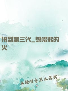 拼到第三代