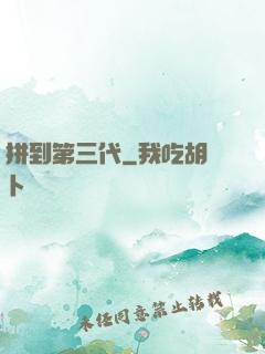 拼到第三代