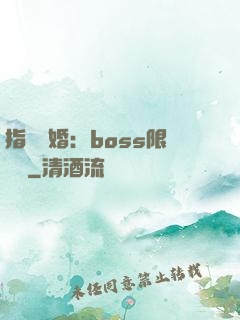 指爾為婚：boss限時愛
