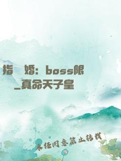 指爾為婚：boss限時愛