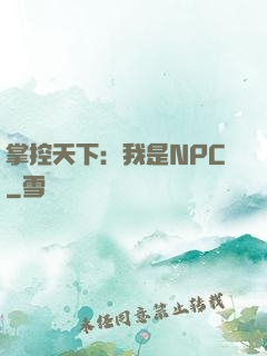 掌控天下：我是NPC