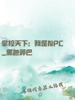 掌控天下：我是NPC