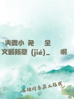 換夫妻小說免費閱讀全文最新章節(jié)